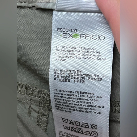 🌻 EXOFFICIO Nomad Roll Up Pant Women's size 2 Hiking Outdoor Activewear Camping - Picture 9 of 11